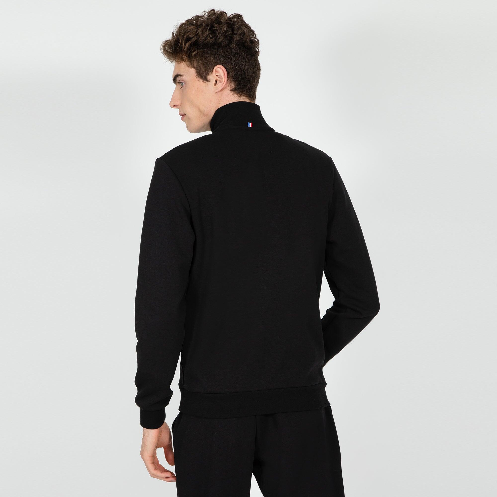 Sweat Zippé Noir Homme Le Coq Sportif 0206 3/5