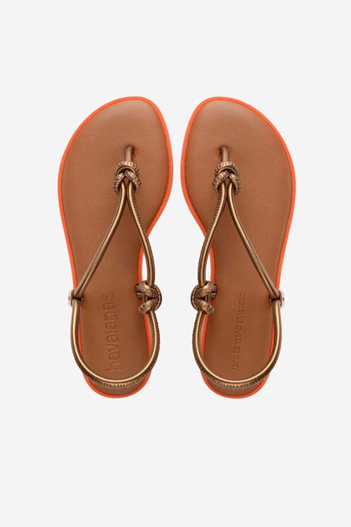 Infradito Havaianas Modello Una Acai Colore Marrone 3/5