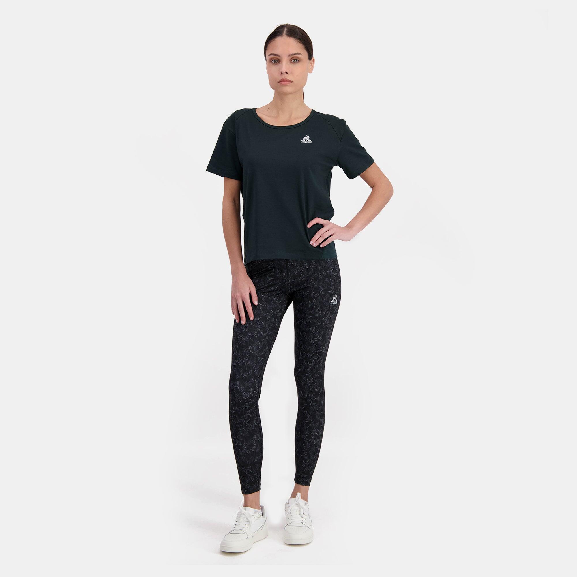 Leggings de Entrenamiento Le Coq Sportif N°4 para Mujer Negro/Gris 5/5