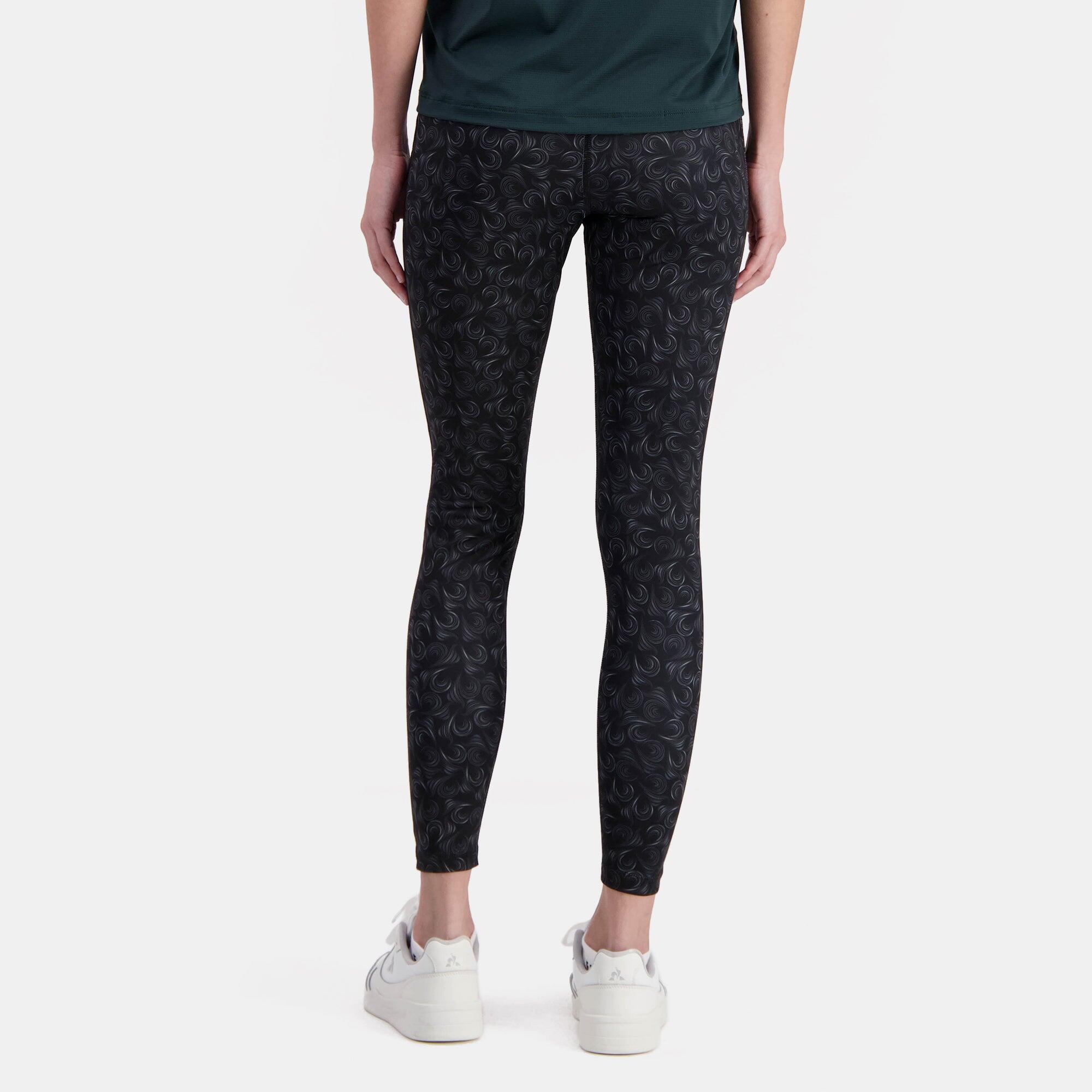Leggings de Entrenamiento Le Coq Sportif N°4 para Mujer Negro/Gris 4/5