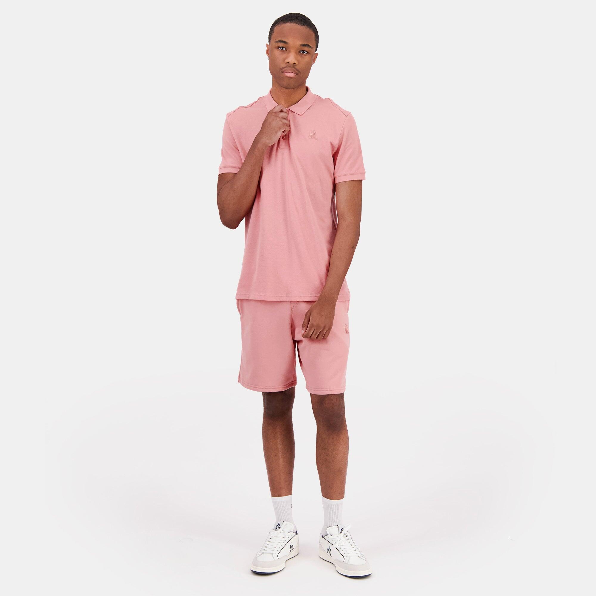 Short Rose Homme Le Coq Sportif Ess Regular N°2 3/3