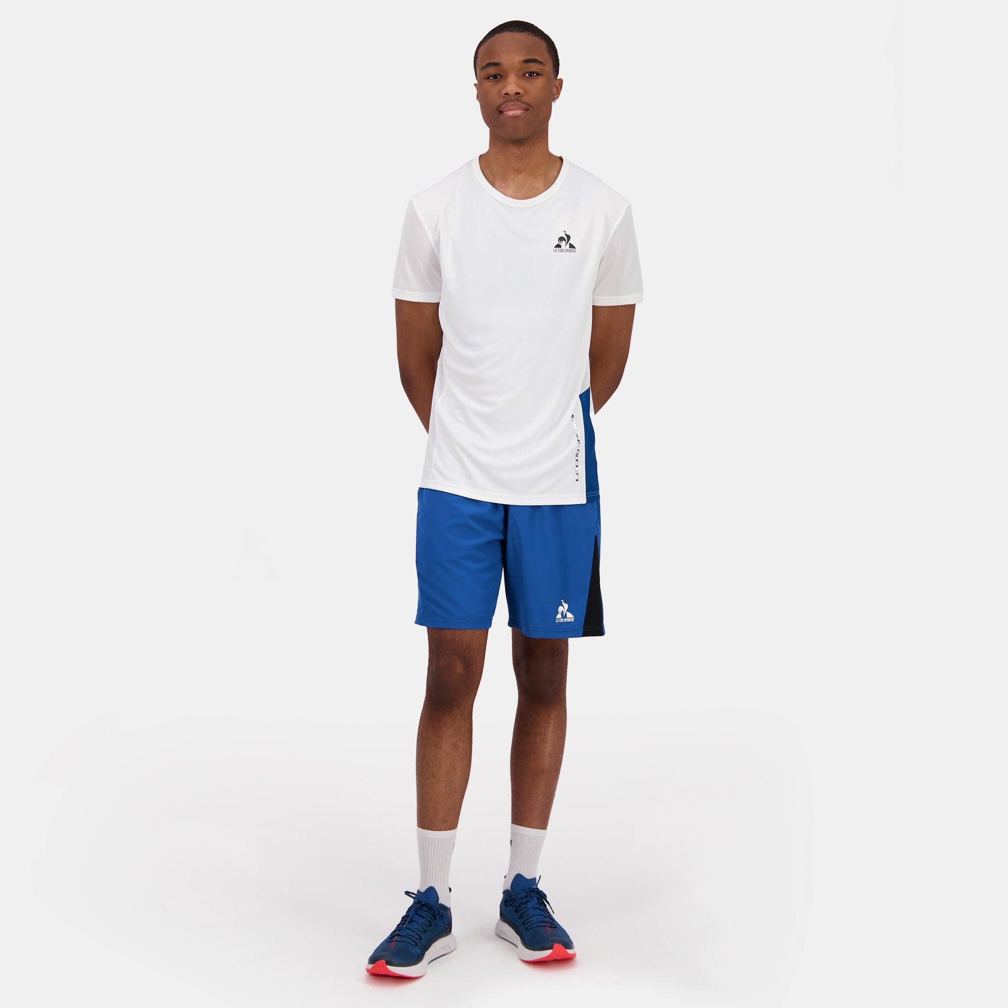 Short de Sport Bleu Homme Le Coq Sportif Ess Sport 5/5