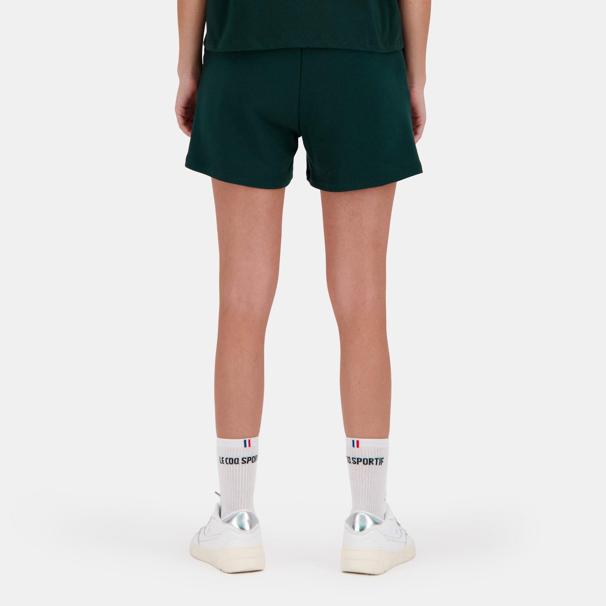 Short Vert Femme Le Coq Sportif Contemporain Sp Short N°1 4/5