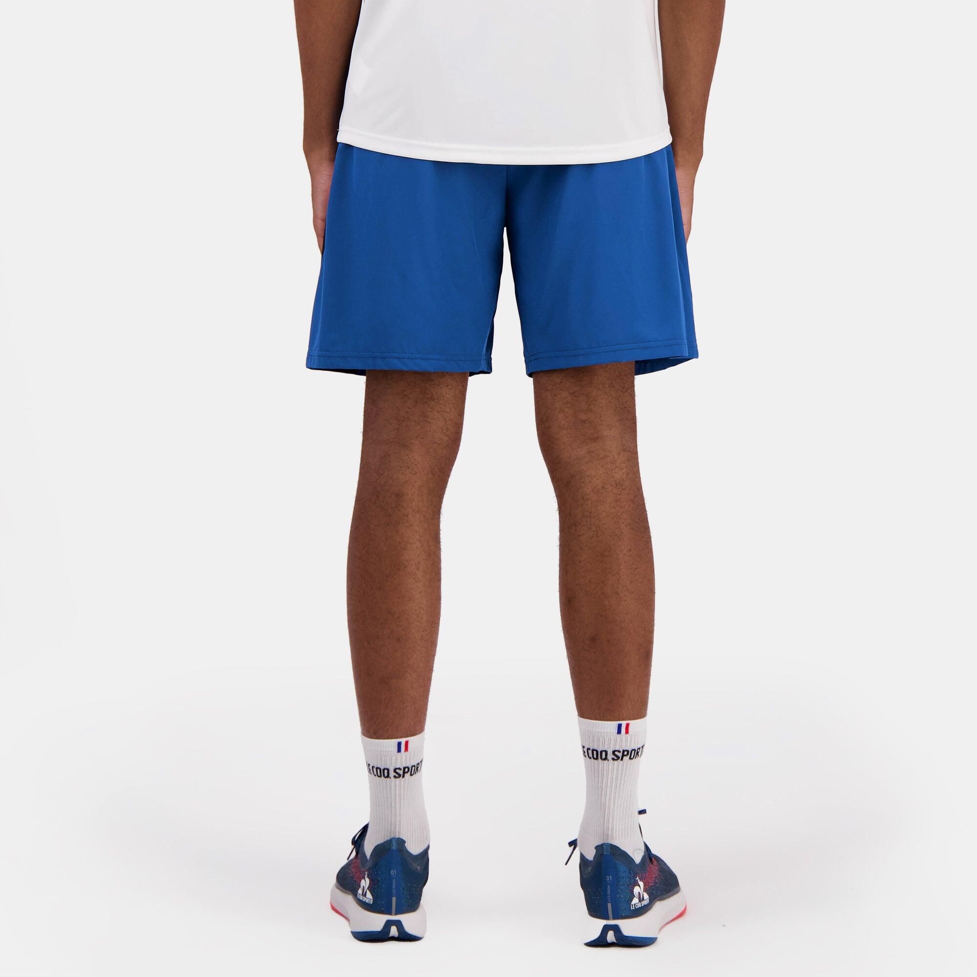 Short de Sport Bleu Homme Le Coq Sportif Ess Sport 4/5