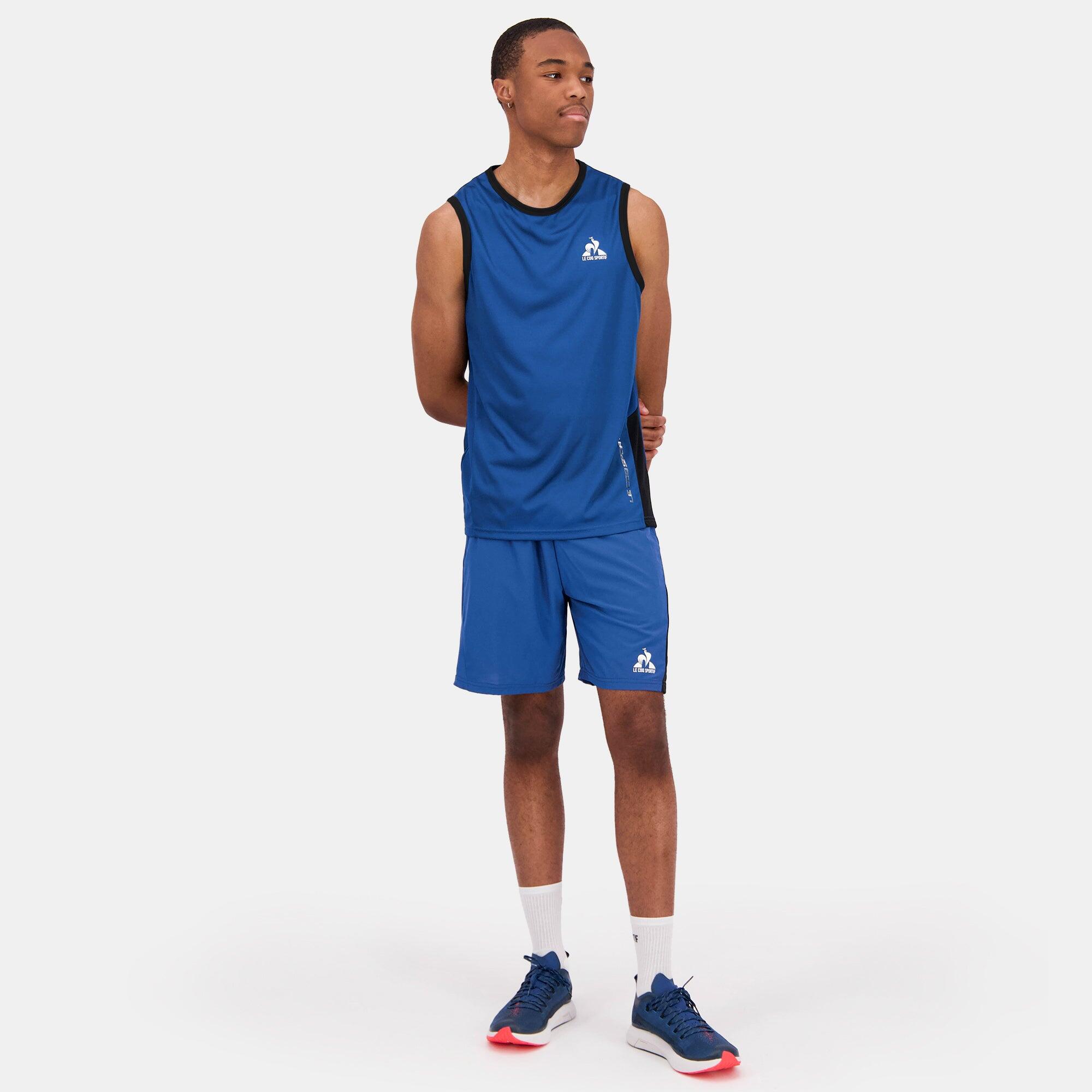 Débardeur de Sport Bleu Homme Le Coq Sportif Ess 5/5