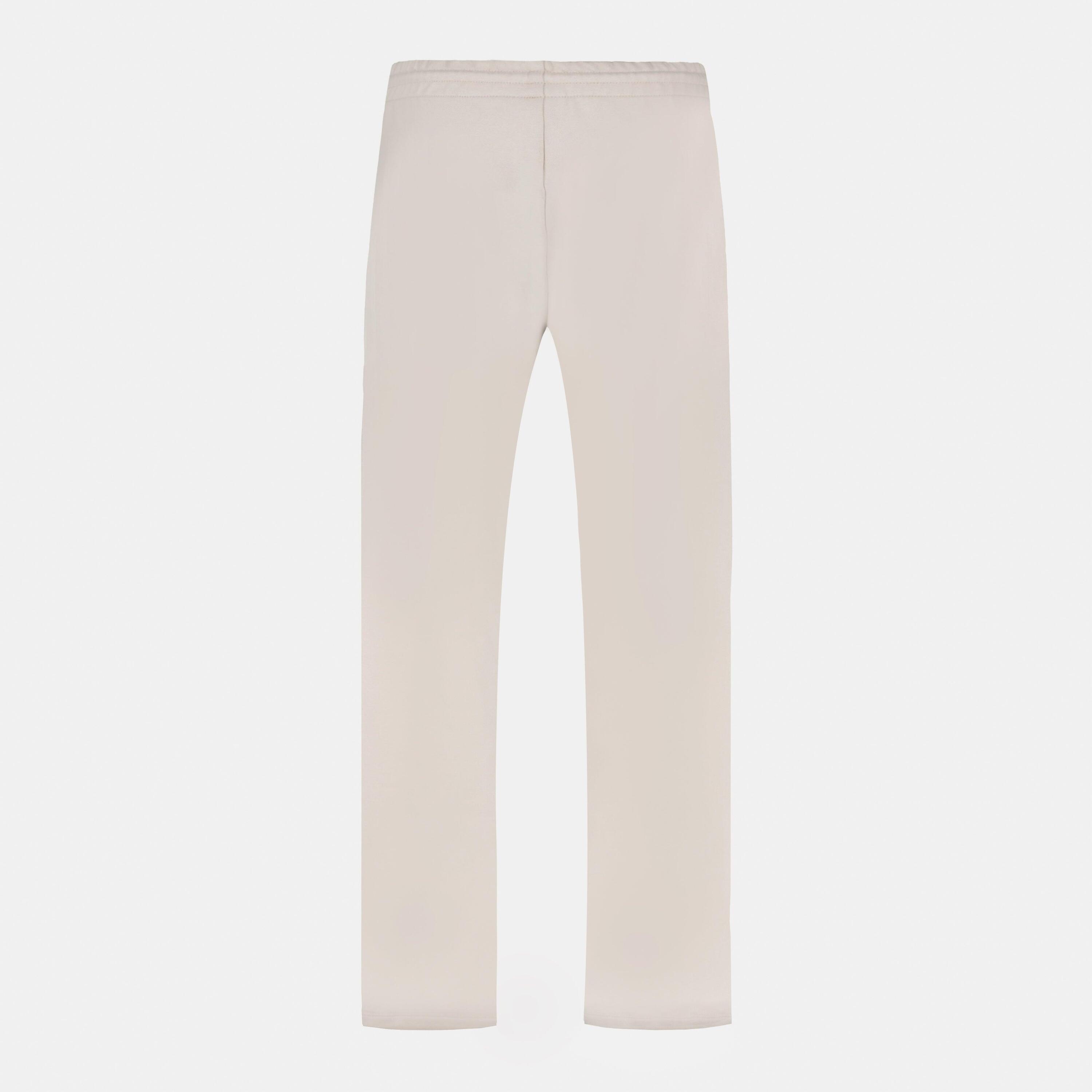 Pantalón Chándal Ancho Beige Contemporáneo Le Coq Sportif para Mujer 3/5