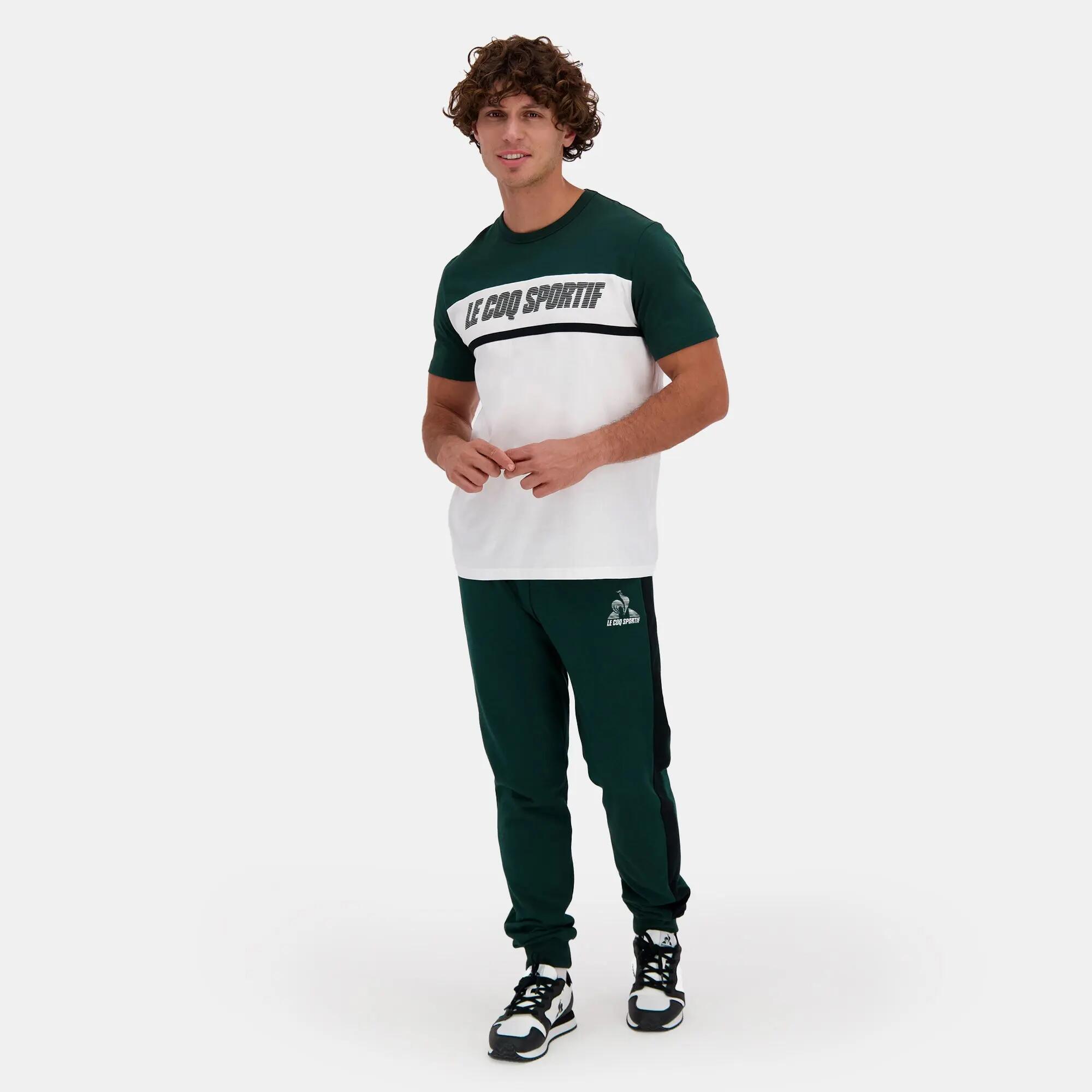 Le Coq Sportif Jogginghose für Herren, Grün, Modern 5/5