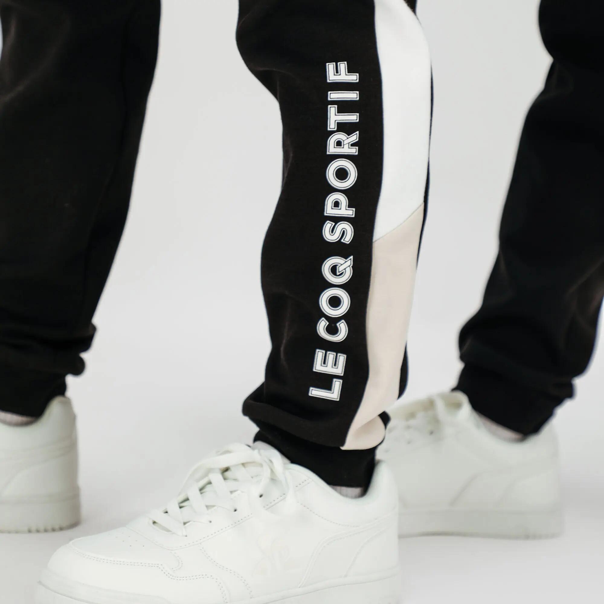 Jogging Noir Garçon Le Coq Sportif Graphique - 12A 5/7