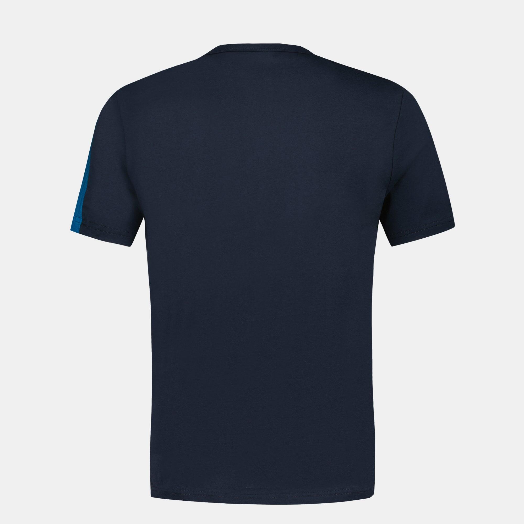 Le Coq Sportif Heritage Herren T-Shirt Marineblau 3/5