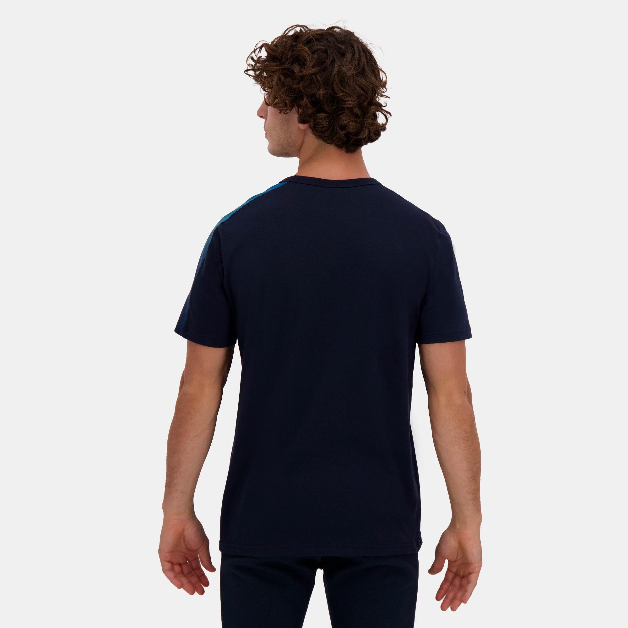 Le Coq Sportif Heritage Herren T-Shirt Marineblau 4/5