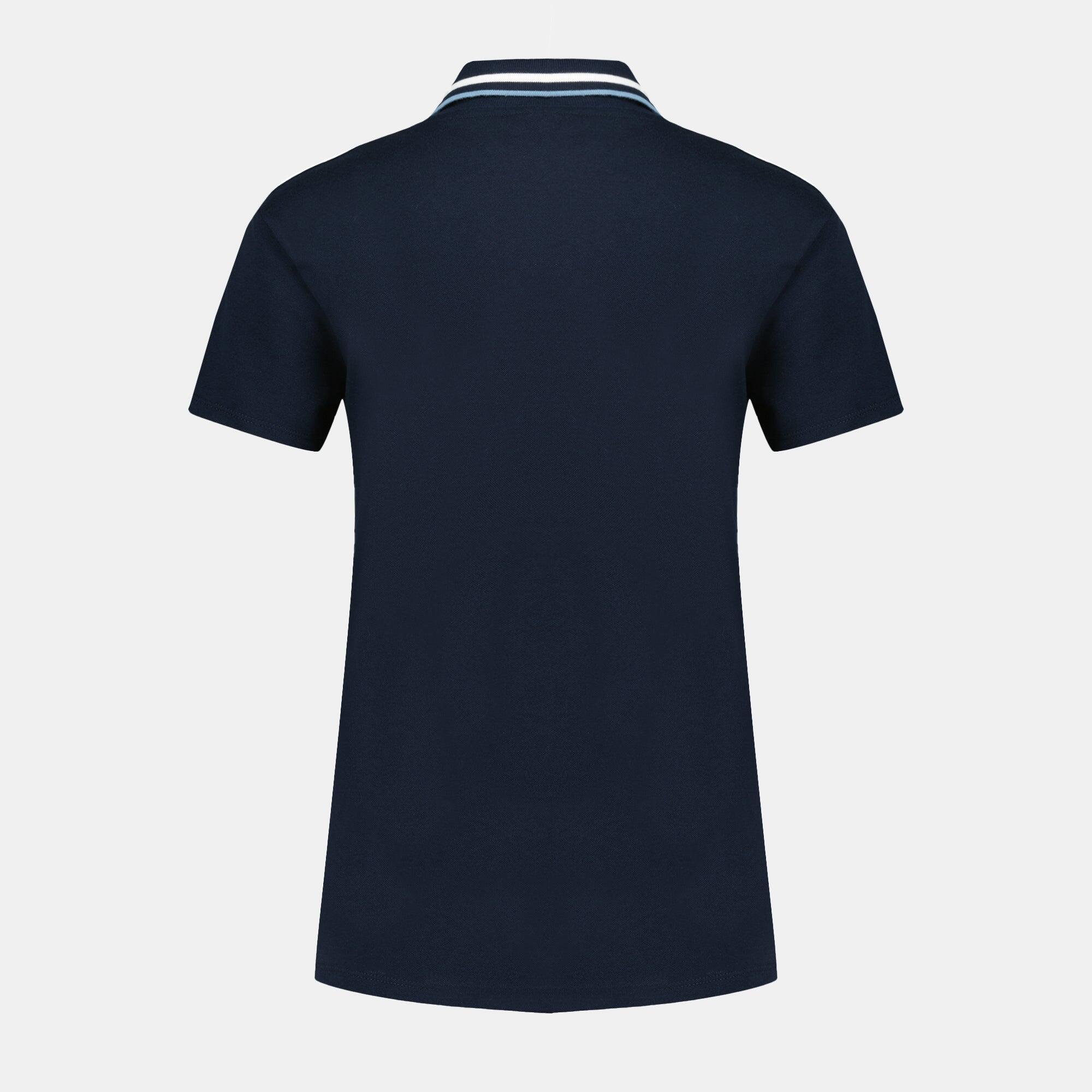 Polo Le Coq Sportif Heritage Marino para Mujer 3/5