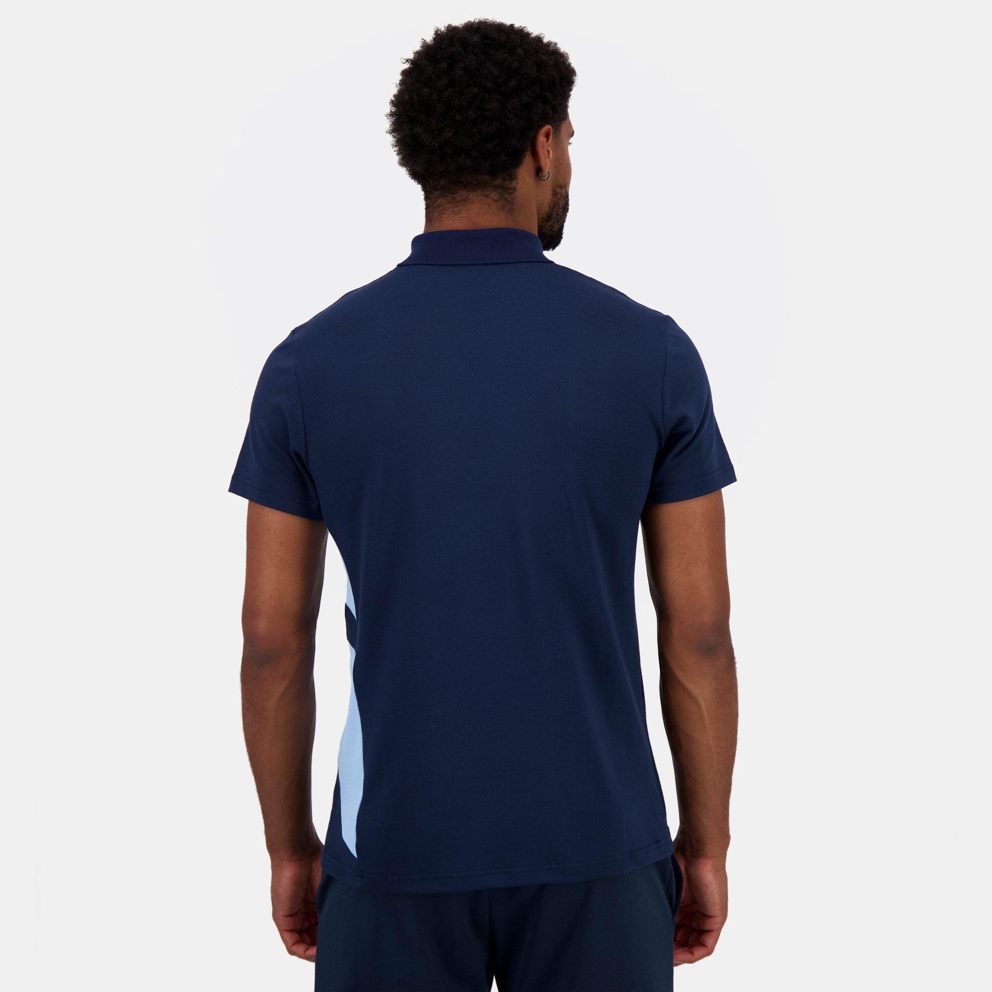 Polo Uomo Le Coq Sportif Aviron Bayonnais N°3 Blu Marino 4/5