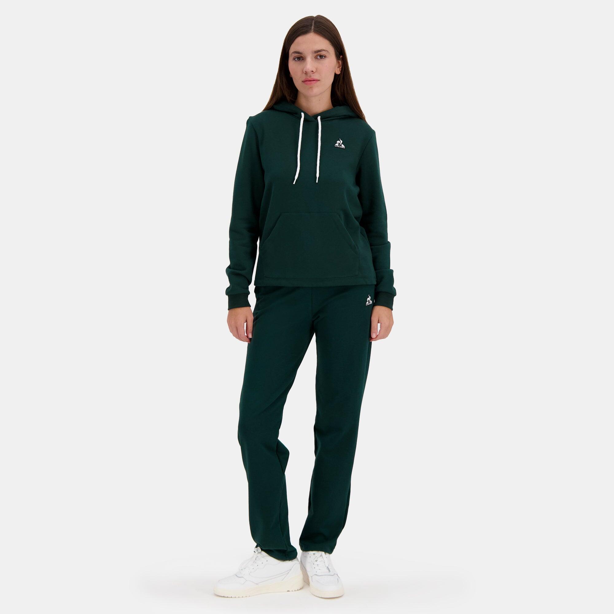 Sweat Vert Femme Le Coq Sportif Contemporain 5/5