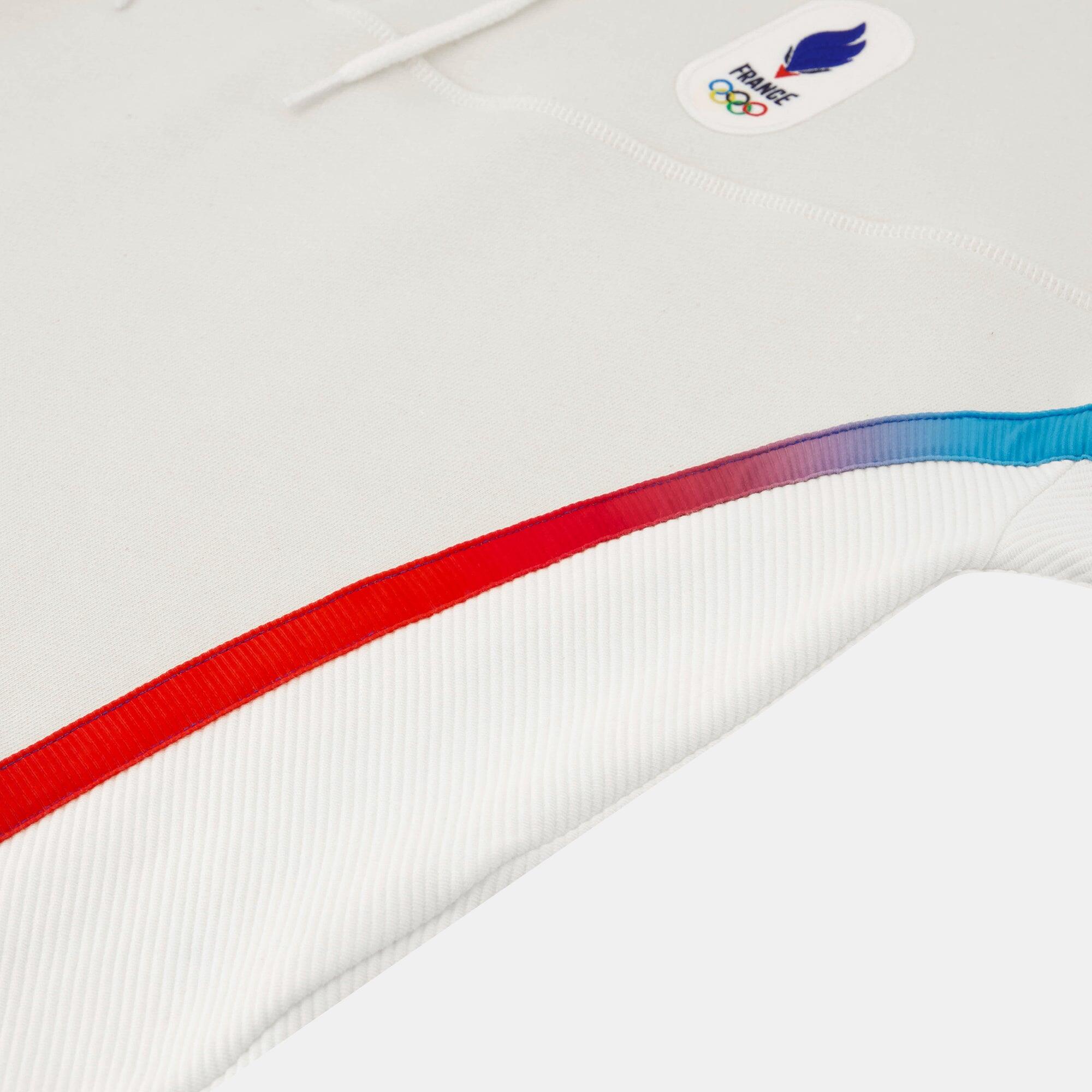 France Sweat Ecru Femme Le Coq Sportif JO 2024 5/5