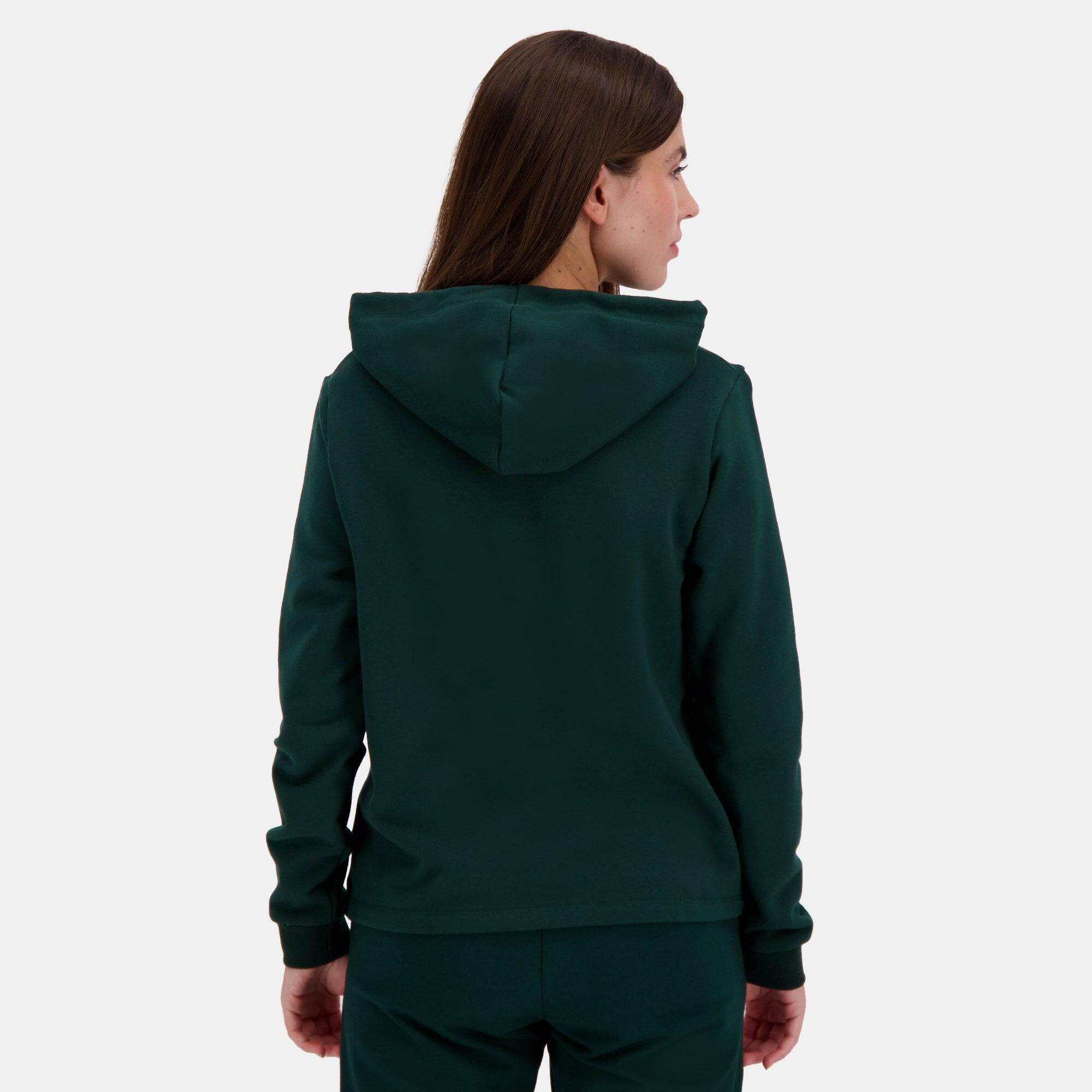 Sweat Vert Femme Le Coq Sportif Contemporain 4/5