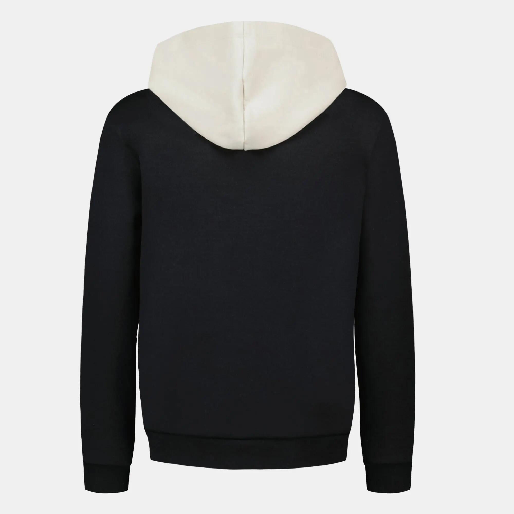 Sweat Zippé Noir/Beige Garçon Le Coq Sportif Graphique 5/7