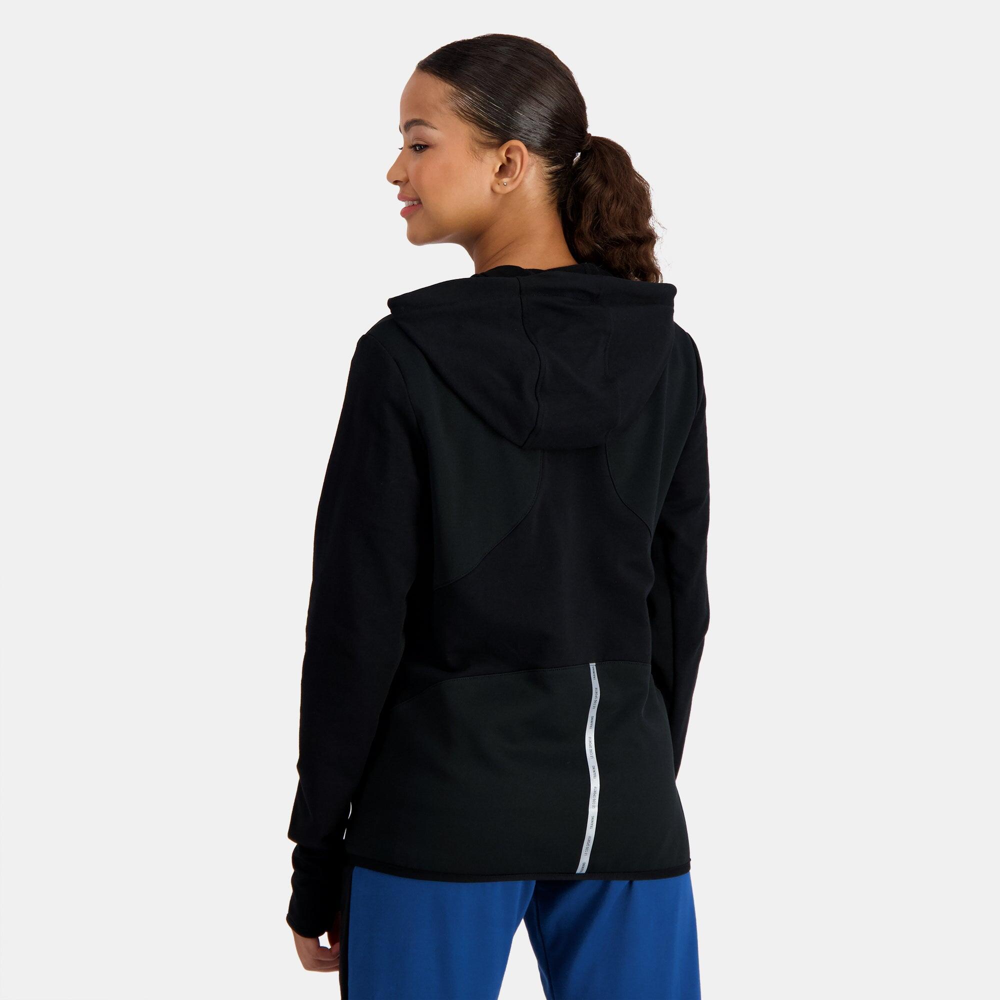 Sweat Noir Femme Le Coq Sportif Training N°3 4/5