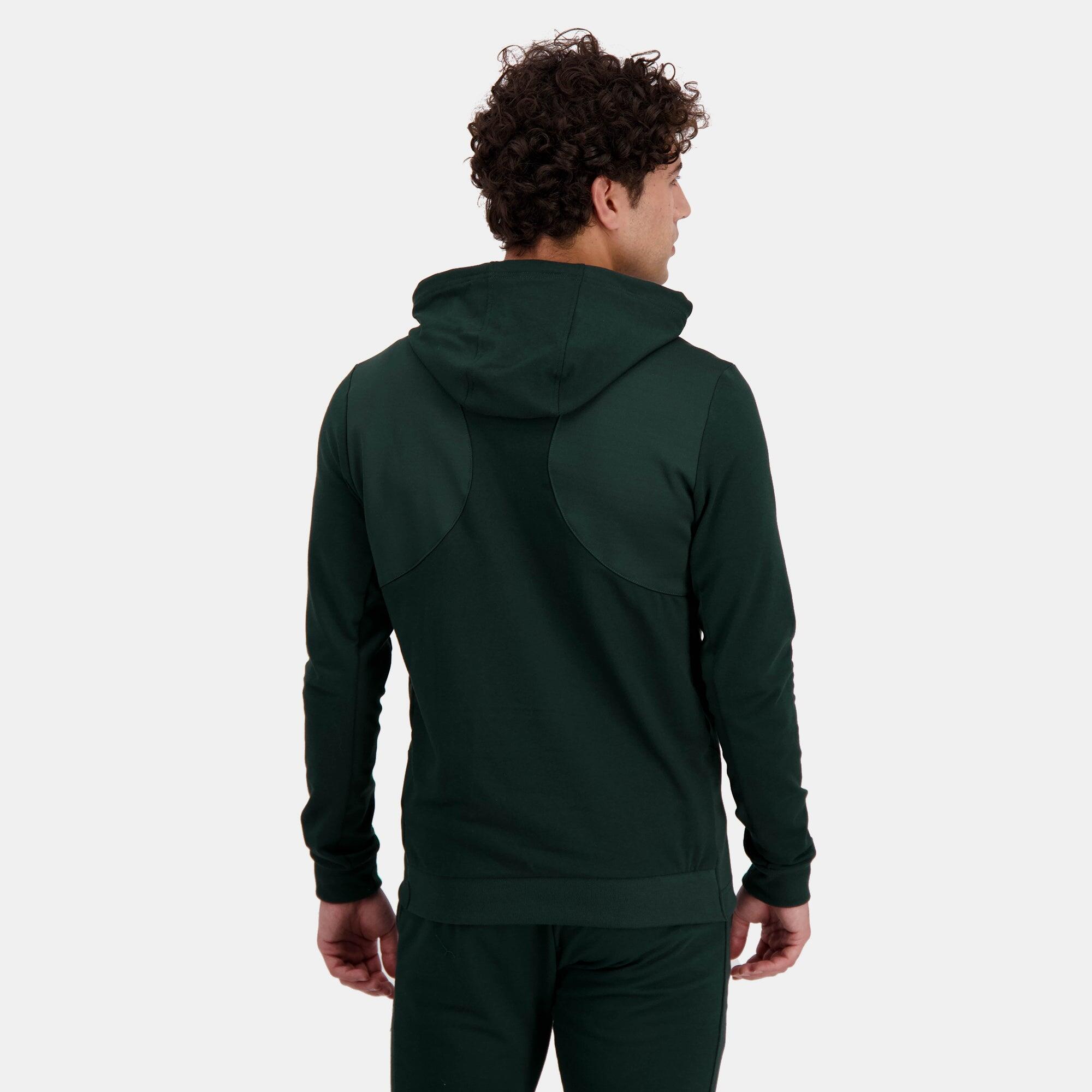 Le Coq Sportif Herren Sweatshirt Grün für Training & Sport 4/5