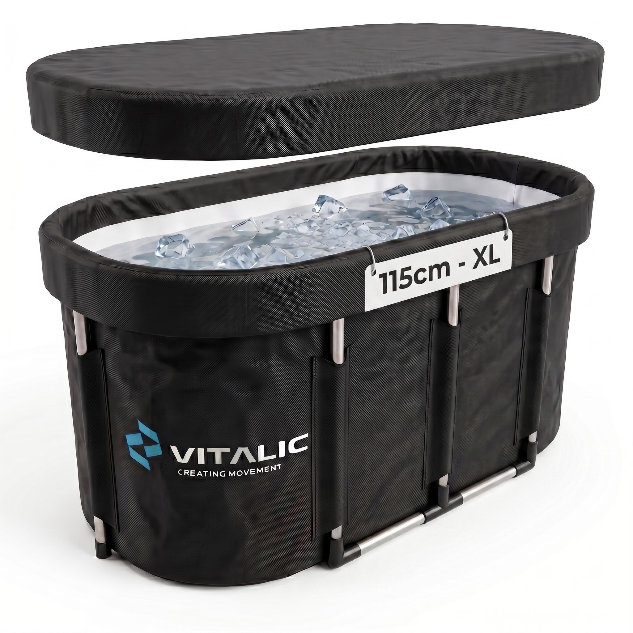 Cadă cu Gheață XL 115 cm – Ice Bath, Baie Rece, Gonflabilă