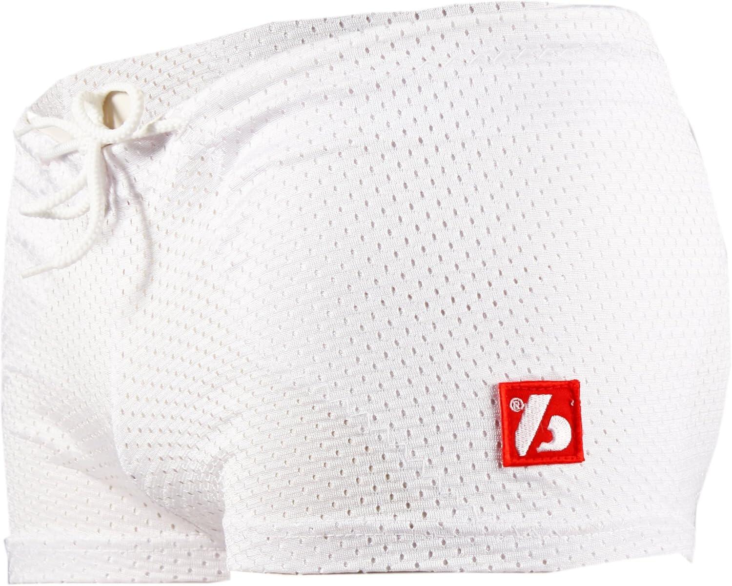 FS-01 white - 4XL Football compressive shorts, 3 slots 2/7