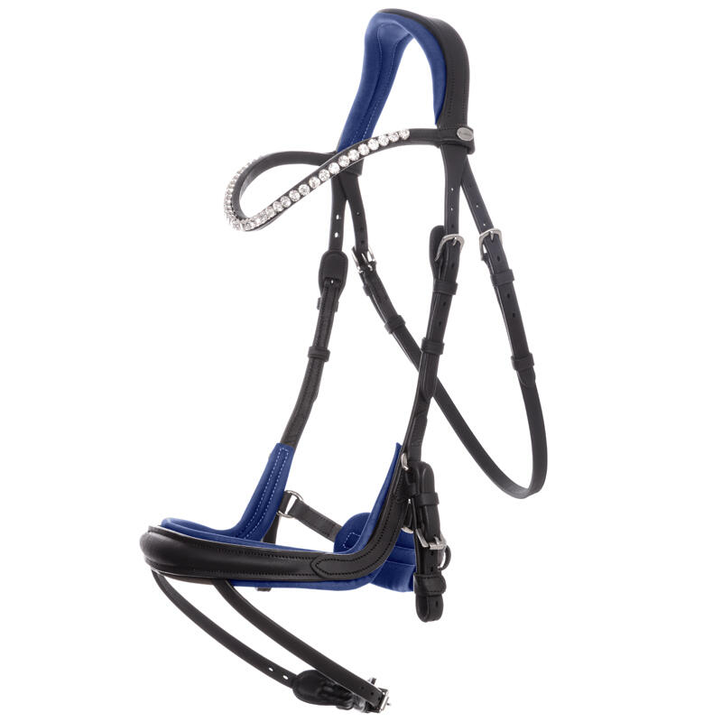 Custodia per bridle in pelle foderata Kavalkade Caliano Cerra 3/3