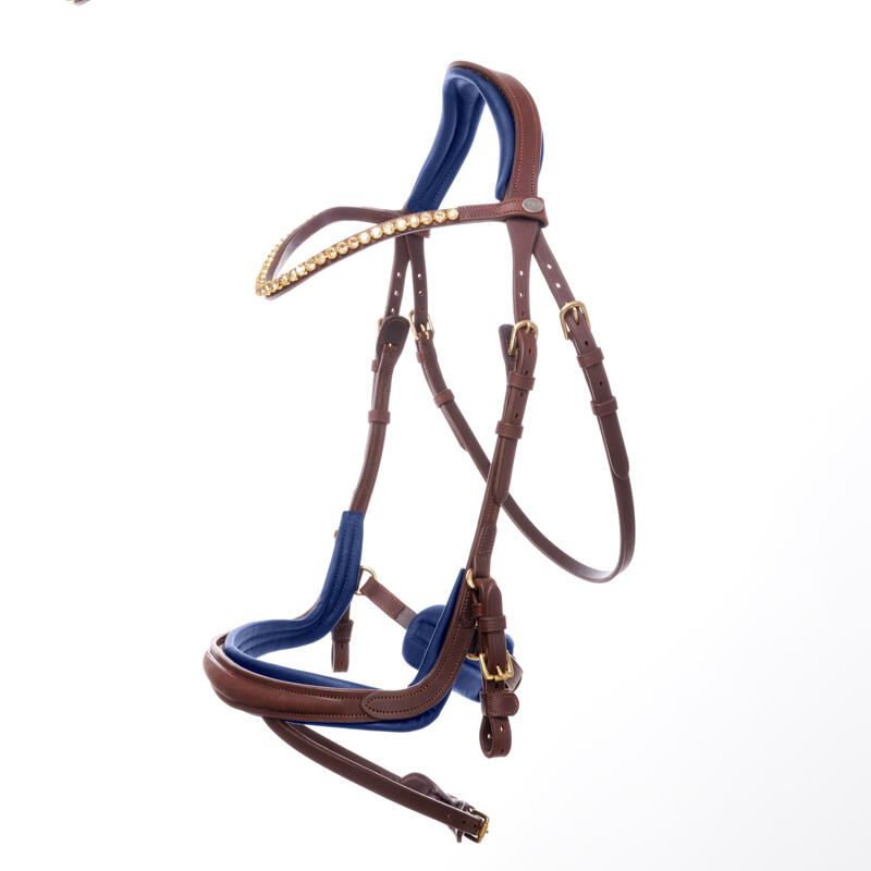 Custodia per bridle in pelle foderata Kavalkade Caliano Cerra 2/3