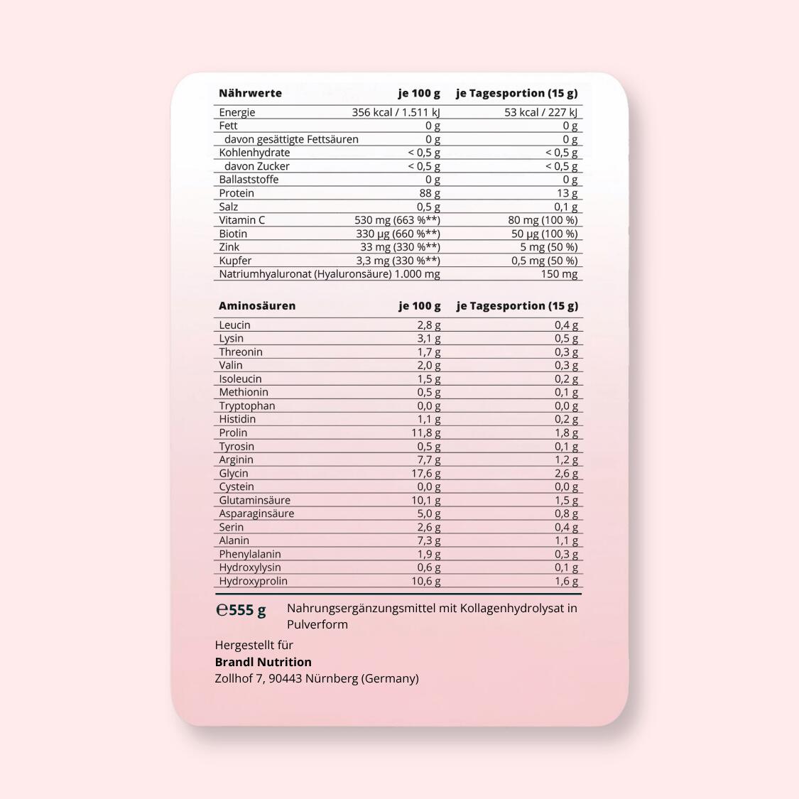 Kollagen Beauty + Deine 6-in-1 Formel für Haut, Haare & Nägel 6/6