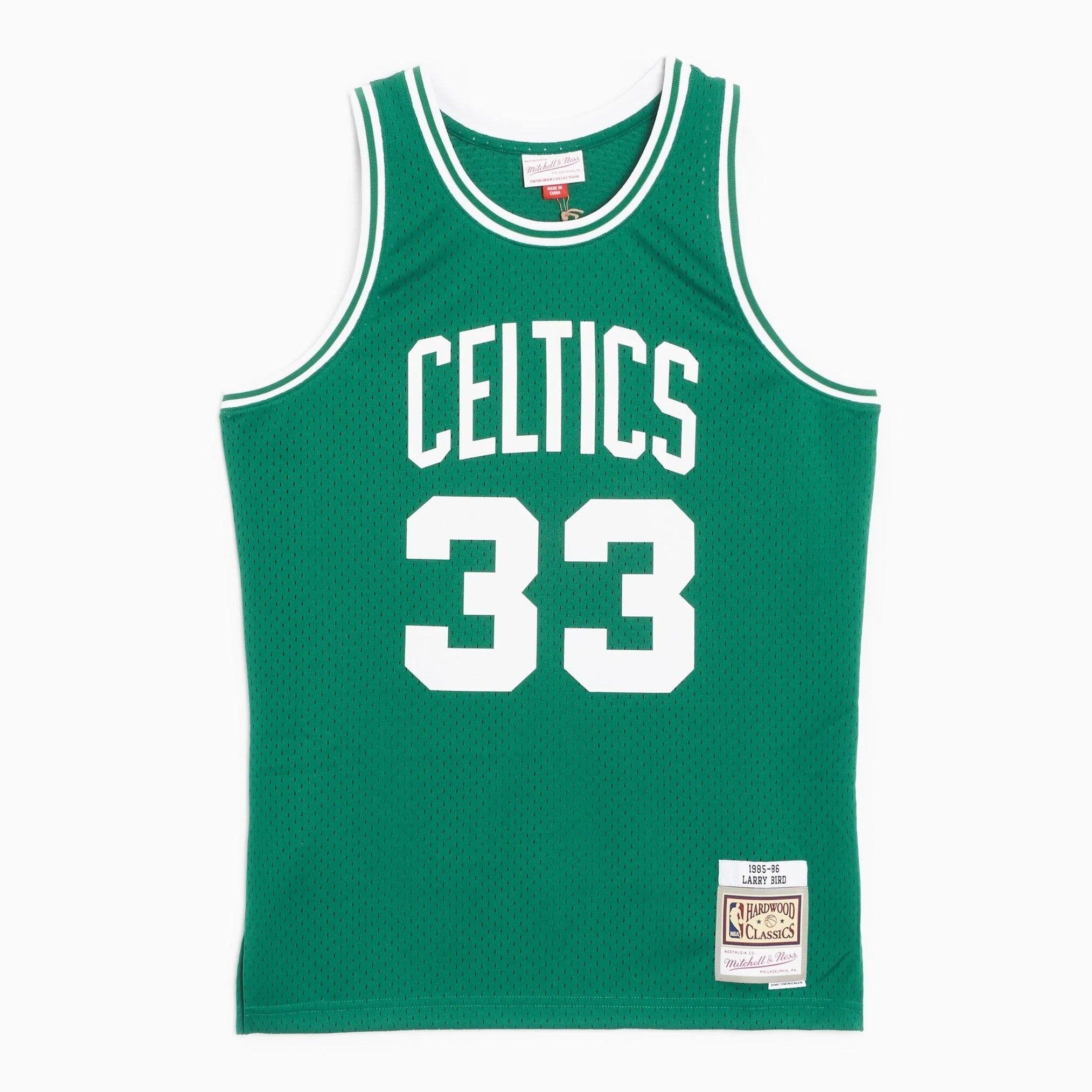 Tanktop Mitchell & Ness Swingman Jersey Boston Celtics '85 Bird kelly groen 7/7