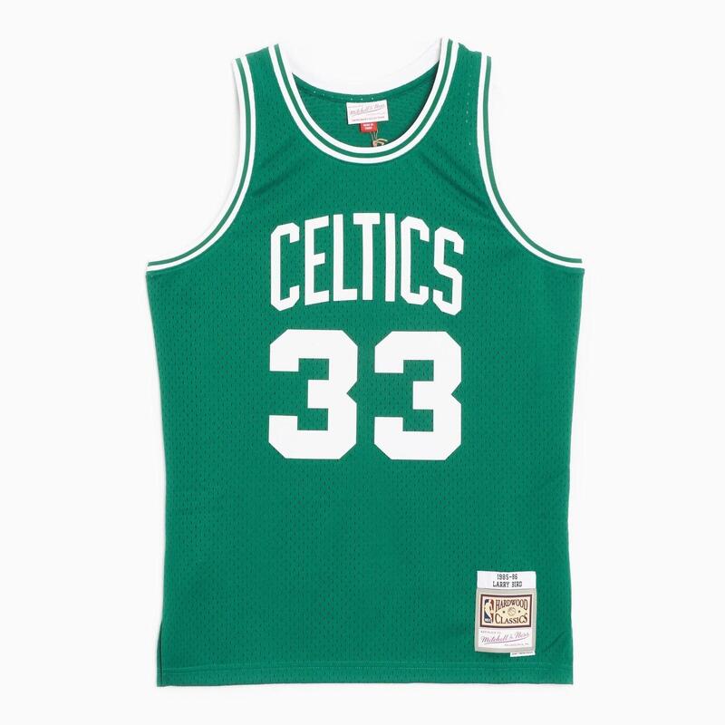 Maiou Mitchell & Ness Swingman Jersey Boston Celtics '85 Bird verde kelly