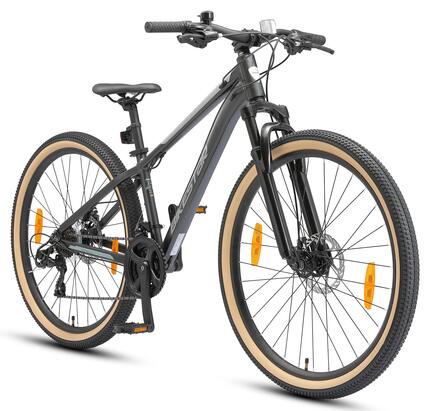 VTT 27.5" aluminium, semi-rigide, 21 vitesses, frein à disque