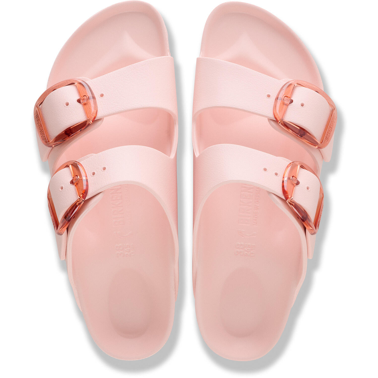 Sandalias Planas Mujer Birkenstock Arizona Big Buckle Eva Rosa 3/4