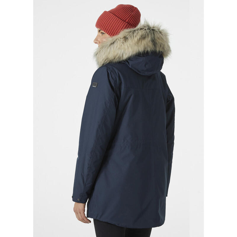 Geacă matlasată Helly Hansen albastru închis pentru femei