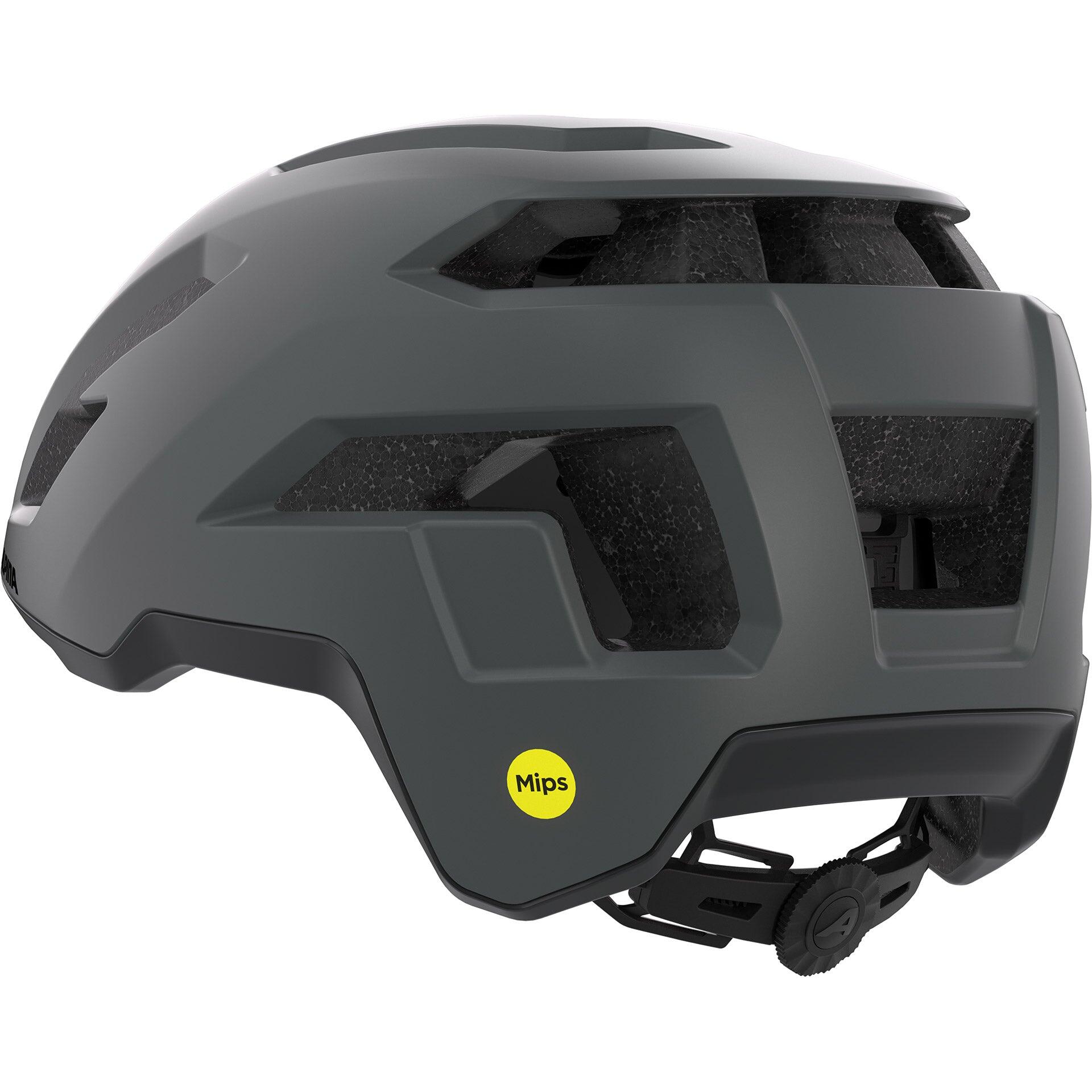 Olympic Sportswear Alpina Taunus Gravel Casque MIPS 59-61 cm mat gris foncé 2/5