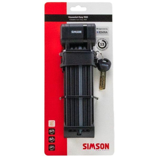 Simson Easy-960 Faltschloss ART2 260 mm Security Level 13 3/3