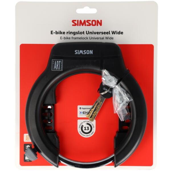 Simson Universal Wide Rahmenschloss ART-2 Öffnung 88 mm 2/3