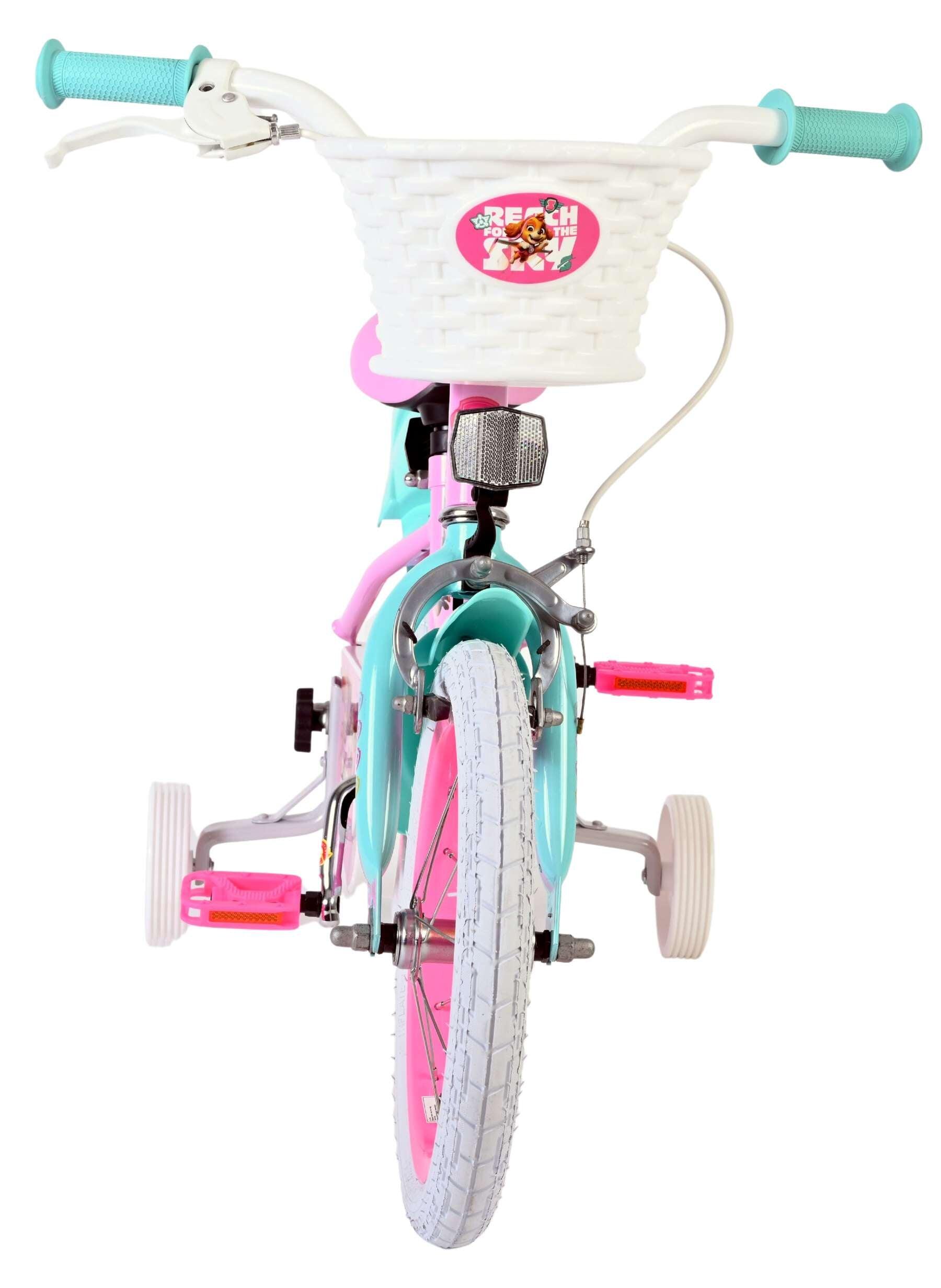 Bicicleta infantil Paw Patrol 14 inch para niñas, rosa 6/7