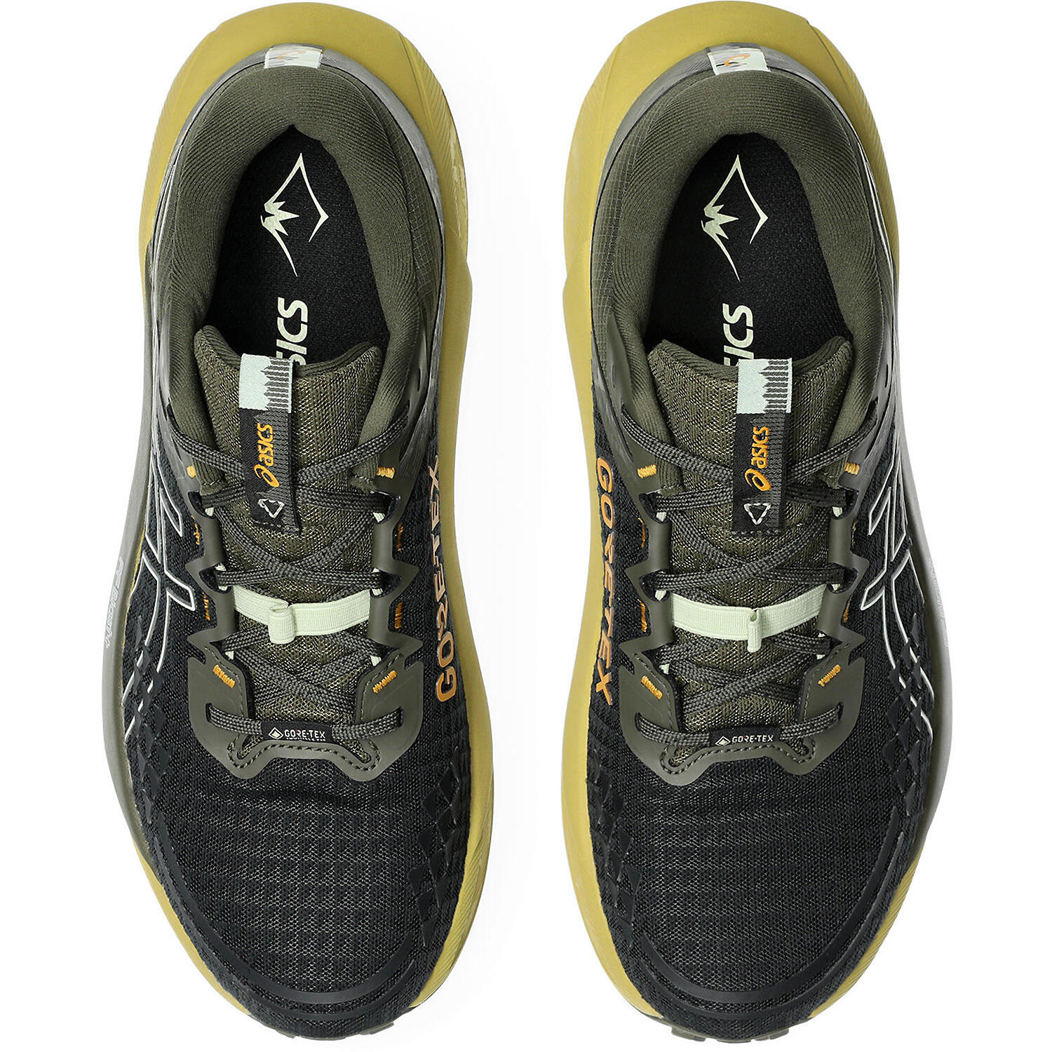 Course à pied et trail pour homme Asics Gel-trabuco 13 Vert. 3/7