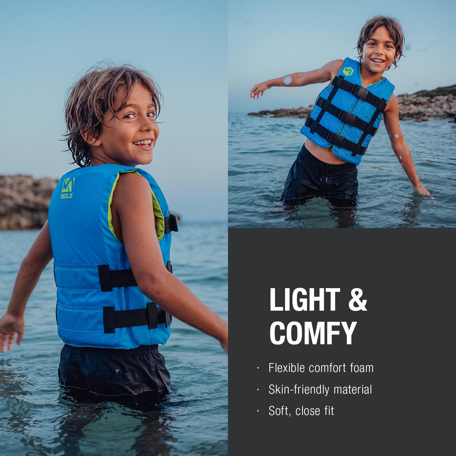 Auftriebsweste H210-J SUP Kajak Mädchen/Junge Schwimmweste Kinder 5/7
