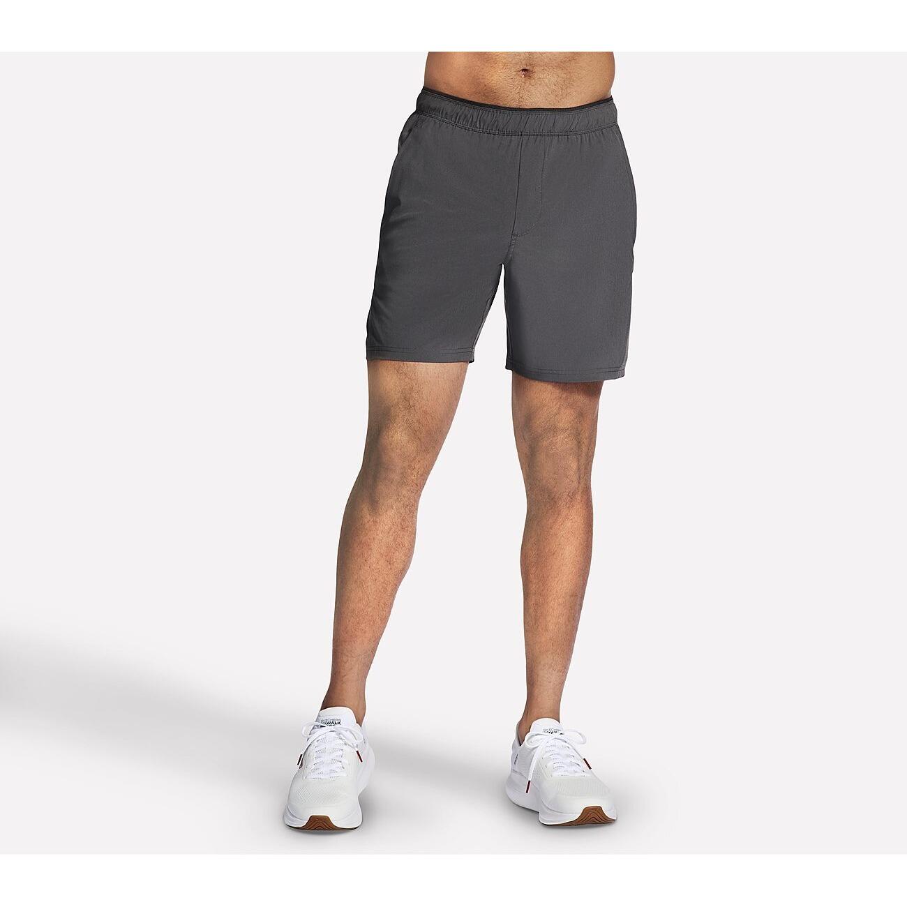 Calções Skechers Premier 7 Inch Short, Cinza, Homens 3/5