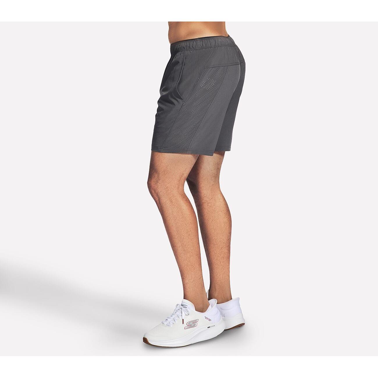 Calções Skechers Premier 7 Inch Short, Cinza, Homens 5/5