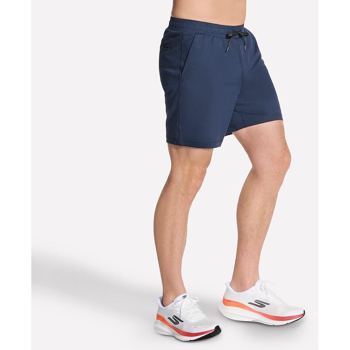Shorts Skechers Weekend 7, Blauw, Mannen 4/5