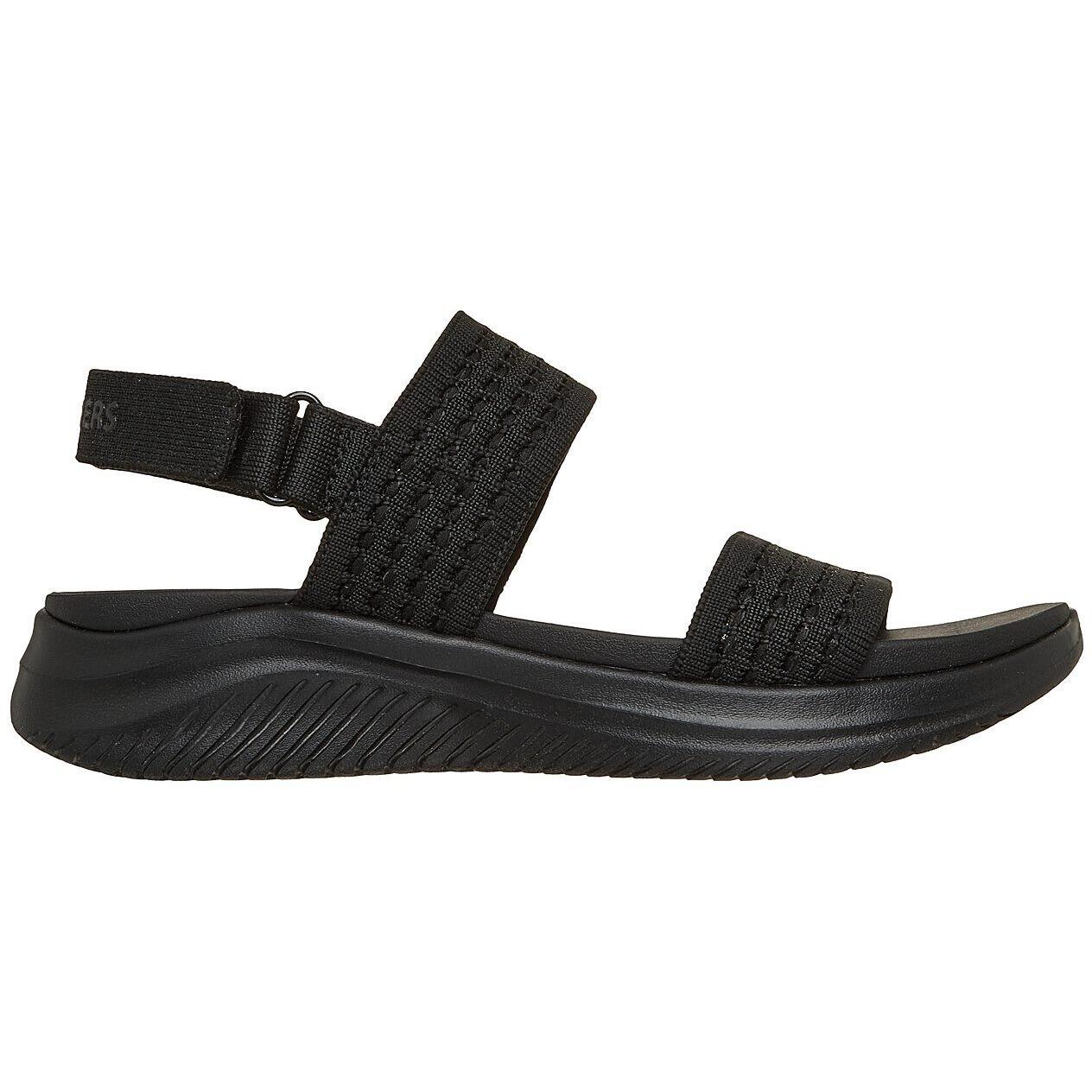 Sandali Skechers Ultra Flex 3.0 Sandal - All A, Nero, Donne 3/5
