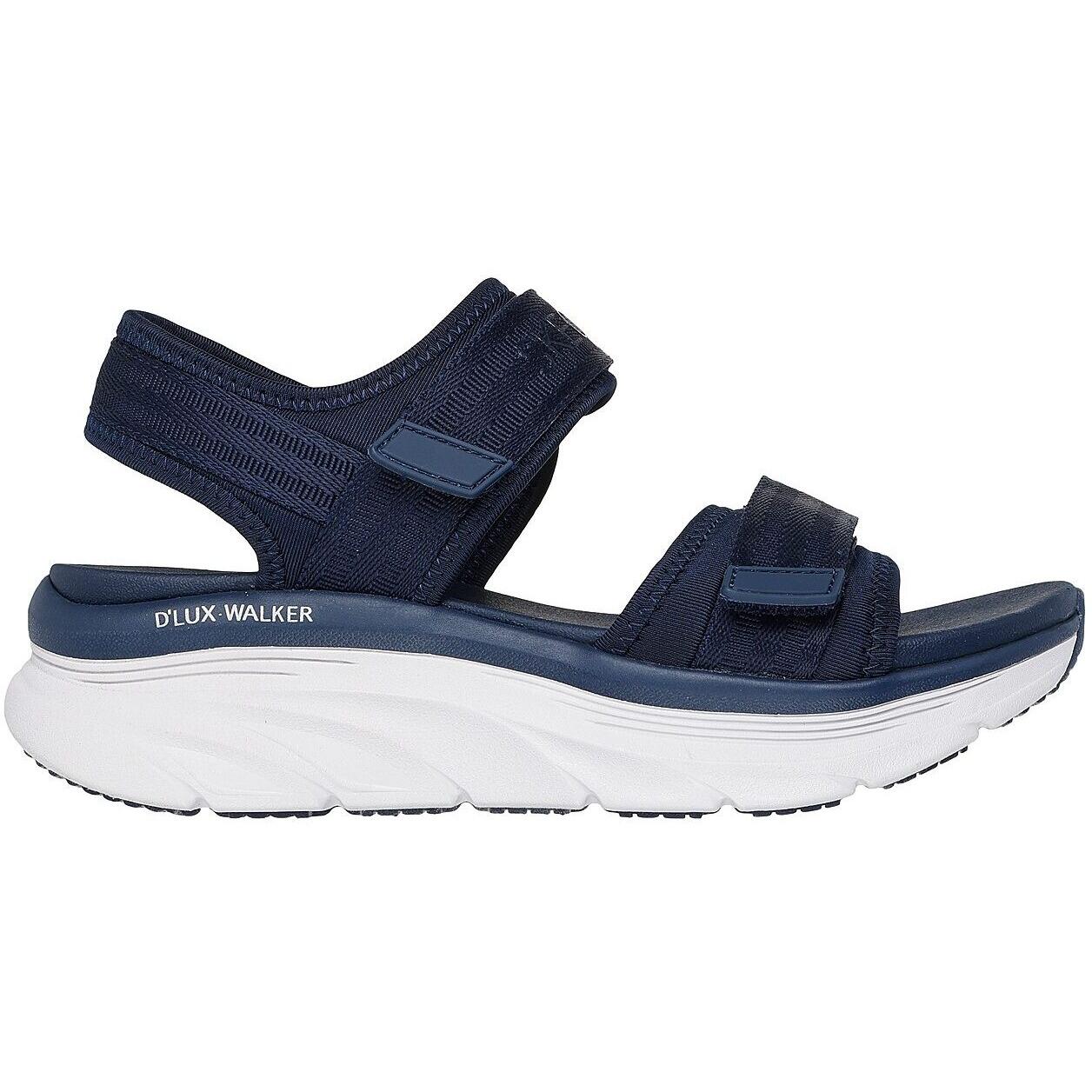 Sandali Skechers D'lux Walker Sandal - Adored, Blu, Donne 3/5