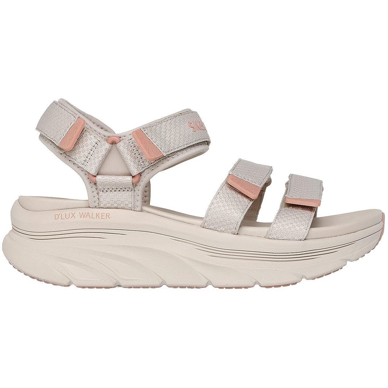 Sandali Skechers D'lux Walker Sandal-sea-scape, Beige, Donne 3/5