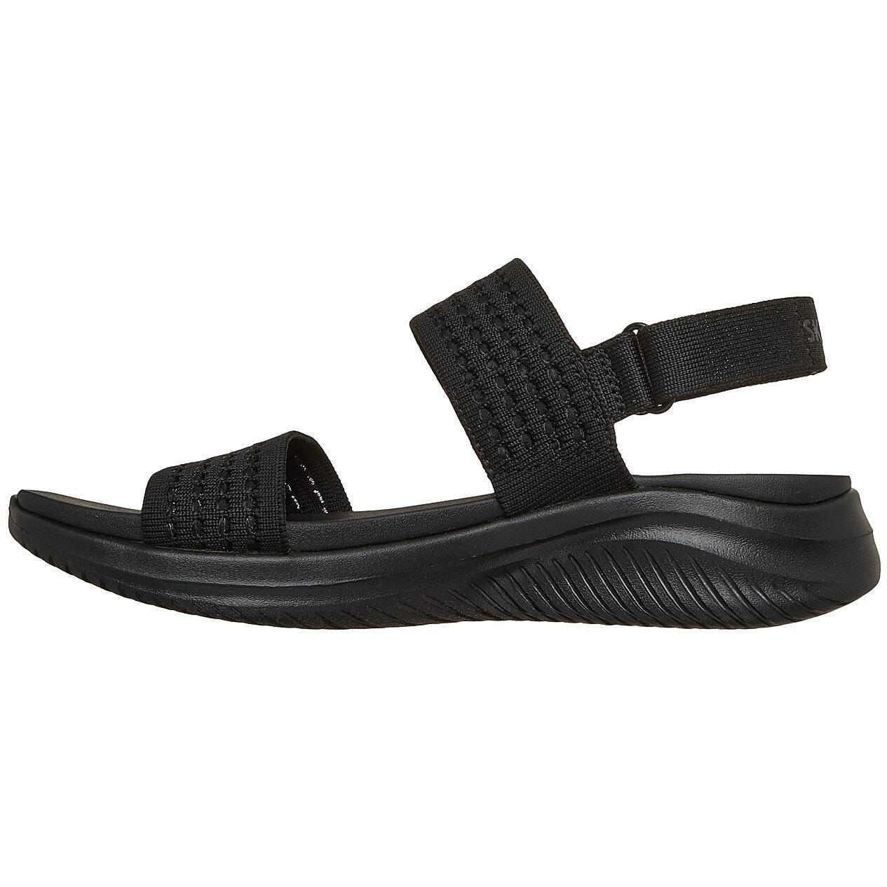 Sandali Skechers Ultra Flex 3.0 Sandal - All A, Nero, Donne 5/5