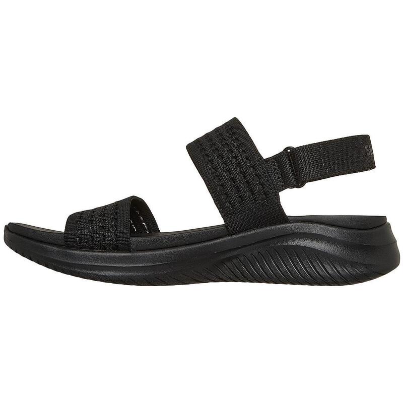 Sandale femei Skechers Ultra Flex 3.0 Sandal - All A, Negru