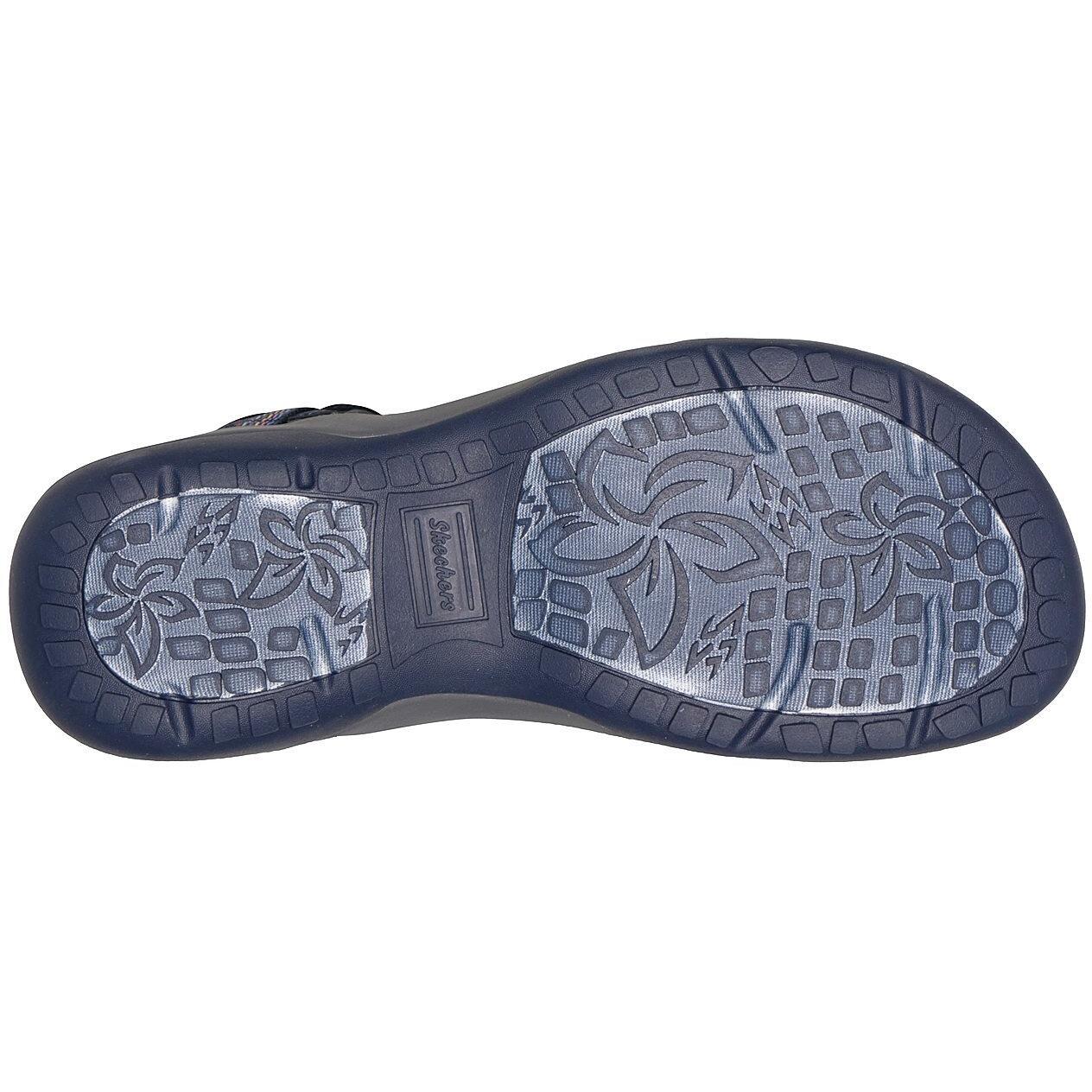 Sandali Skechers Reggae Slim - Sun Array, Blu, Donne 5/5