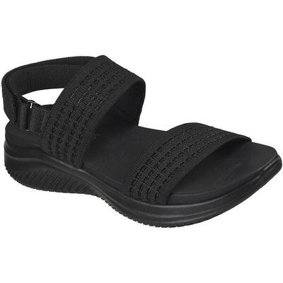 Sandalen skechers ultra flex 3.0 sandal - all a, zwart, dames
