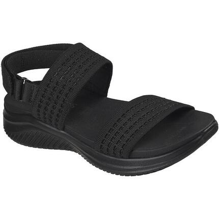 Sandalen Skechers Ultra Flex 3.0 Sandal - All A, Schwarz, Damen