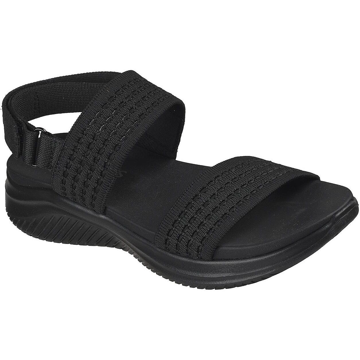 Sandale femei Skechers Ultra Flex 3.0 Sandal - All A, Negru